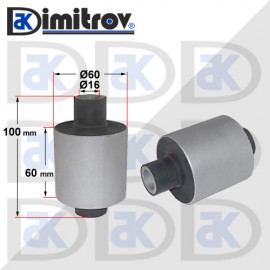 Тампон Ø 16 х Ø 60 х 100/60 mm